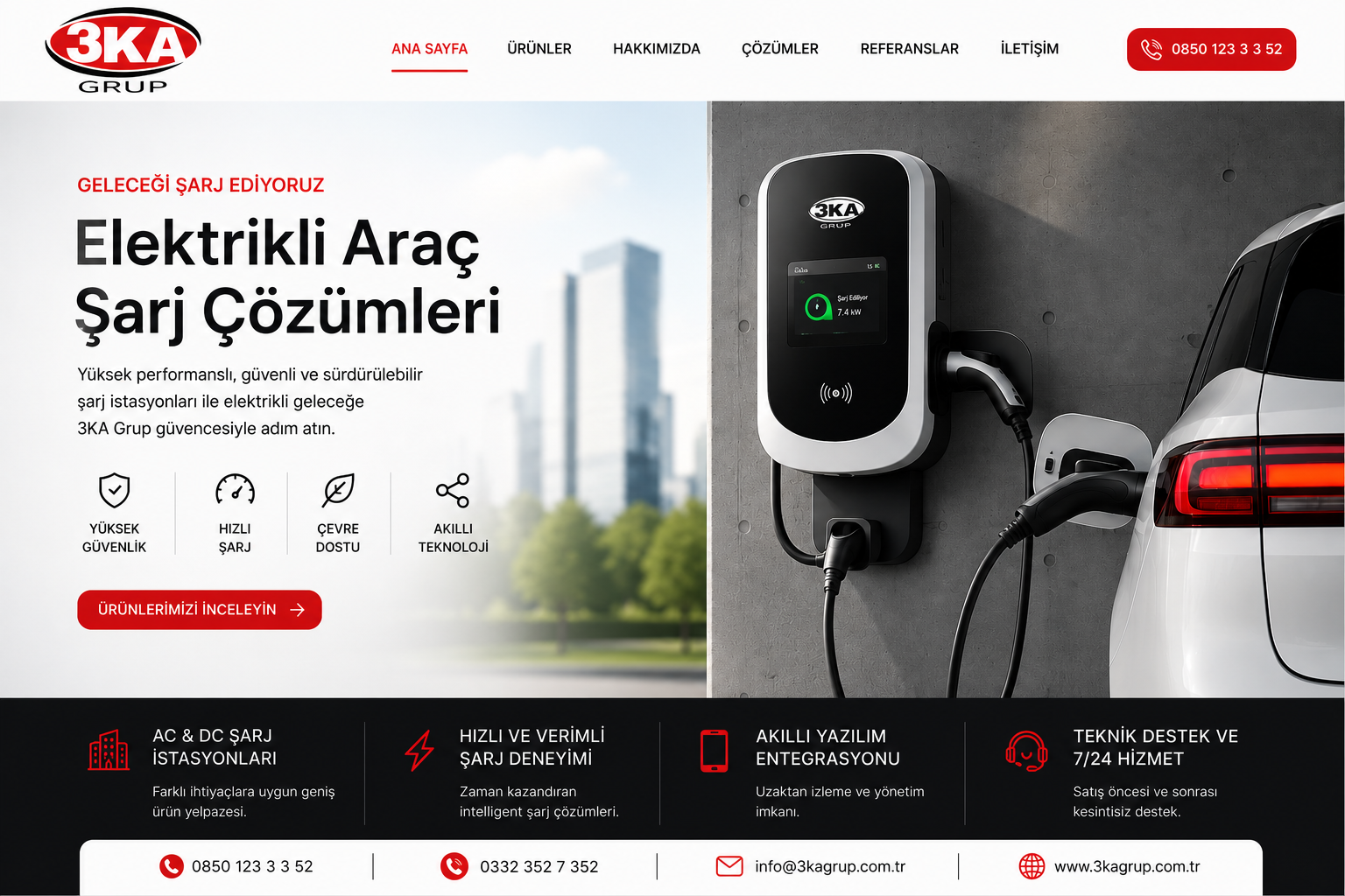 Elektrikli Araç Şarj Aletleri ve Aksesuarları